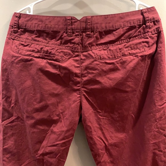 EDC burgundy colored trouser - Picture 6 of 6